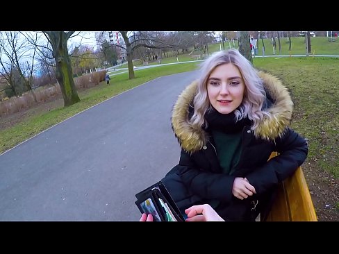 ❤️ برای پول، تقدیر از یک غریبه را قورت می دهد - کار بامزه در پارک اثر Eva Elfie ❤ پورنو خانگی در ما ❌️